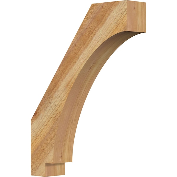 Ekena Millwork 4"W x 18"D x 24"H Imperial Rough Sawn Knee Brace, Western Red Cedar BRC04X18X24IMP00RWR - main